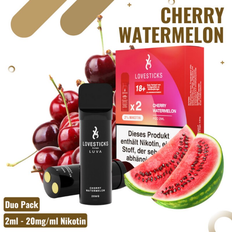 Lovestick Luva Pods - Cherry Watermelon - 2er Pack...