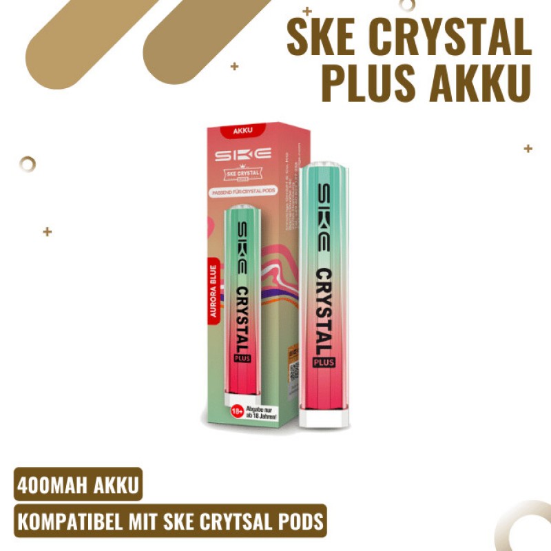 SKE Crystal Plus Basisgerät - Akku Aurora Blau