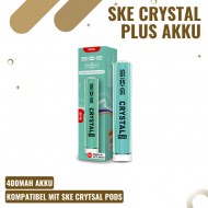SKE Crystal Plus Basisgerät - Akku - Blau