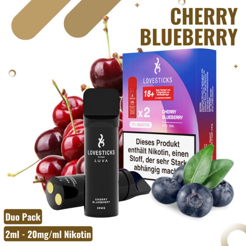Lovestick Luva Pods - Cherry Blueberry - 2er Pack ...