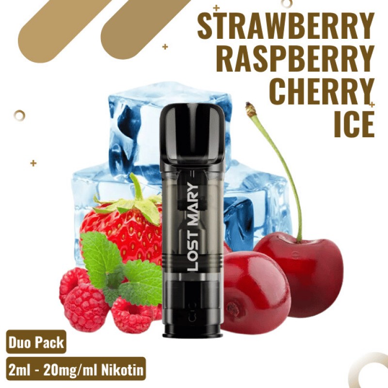 Lost Mary Tappo - Duopack POD - Strawberry Raspber...