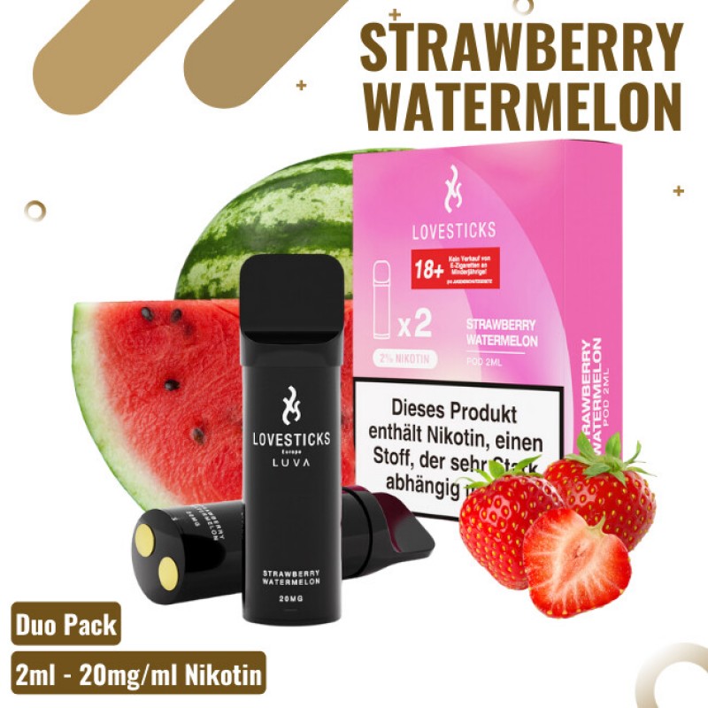 Lovestick Luva Pods - Strawberry Watermelon - 2er ...