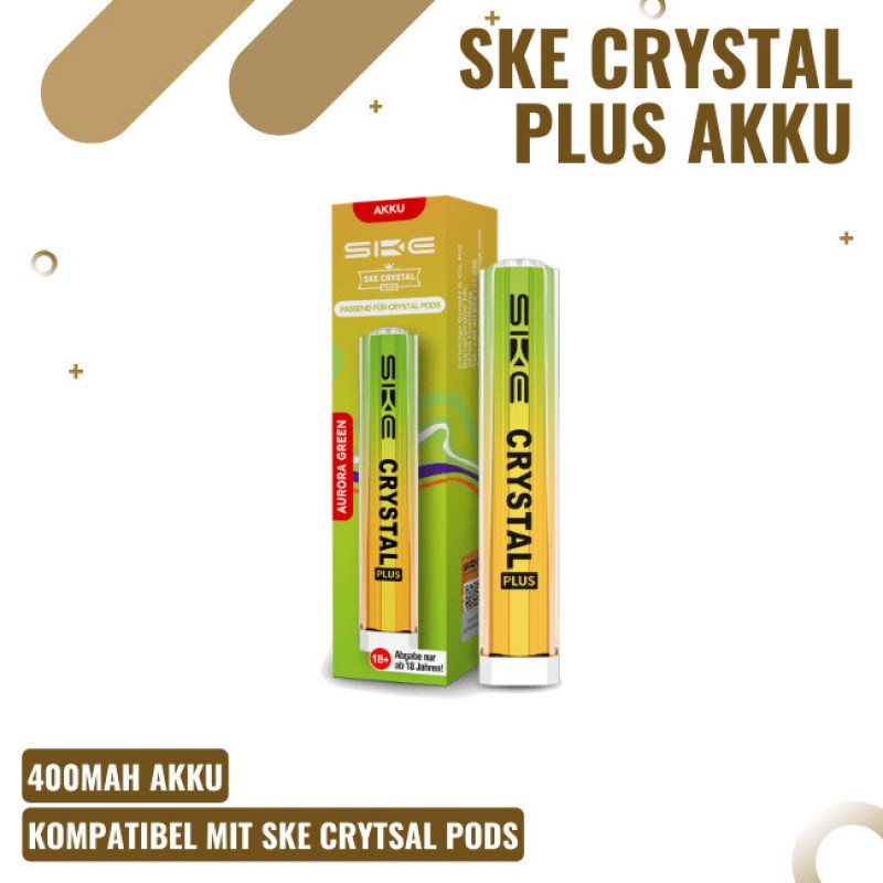 SKE Crystal Plus Basisgerät - Akku - Aurora Grün